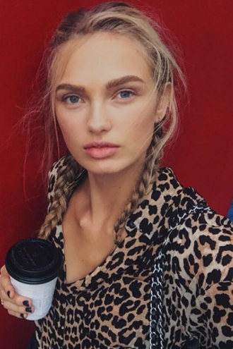 Modelos sin maquillaje: Romee Strijd, divina