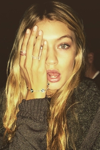 Modelos sin maquillar: Gigi Hadid