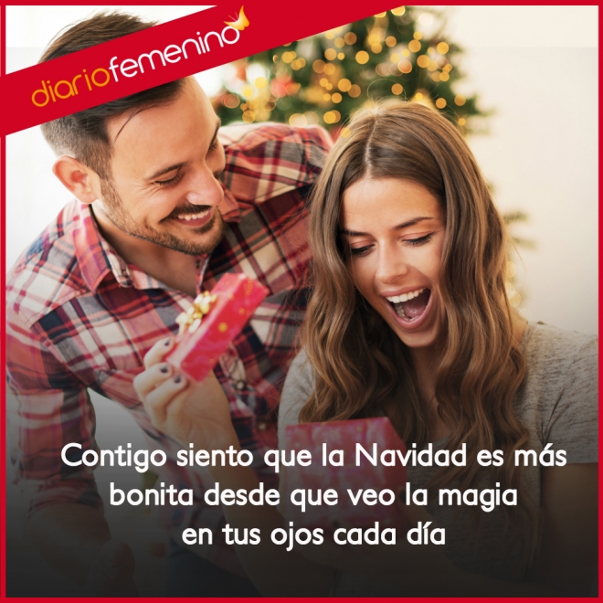 No hay mejor ilusión que un regalo de una frase romántica esta Navidad