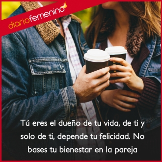 Frases de amor sobre la pareja: solo tu eres dueño de tu felicidad