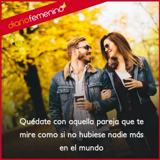 Frases de amor sobre la pareja: miradas especiales
