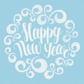 Feliz año nuevo con las mejores postales de Navidad