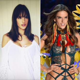 Famosas, ¿con o sin flequillo? : Alessandra Ambrosio