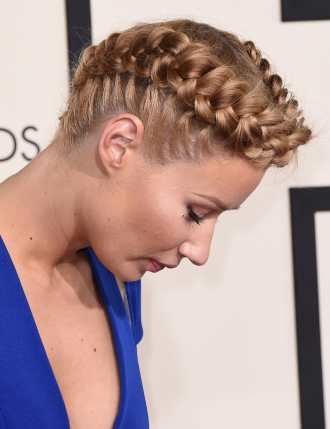 Peinados originales para Nochevieja: Trenza corona