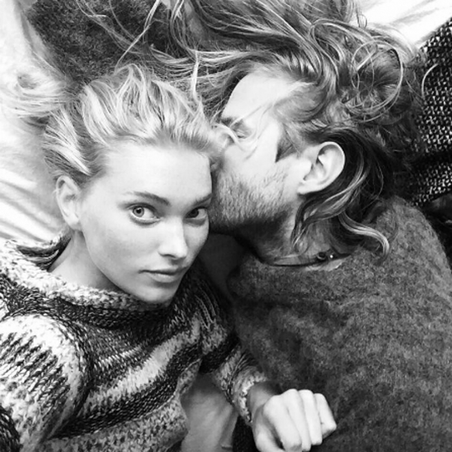 El amor profundo de Elsa Hosk y Tom Daly