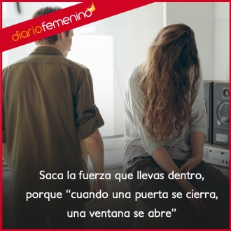 Frases para superar una ruptura: saca tu fuerza interior