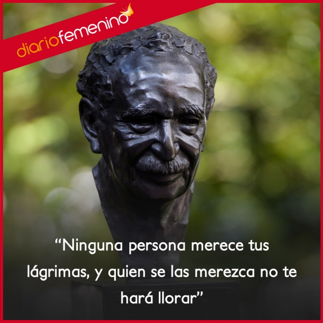 Frases de Gabriel García Márquez: quien te quiere no te hace llorar