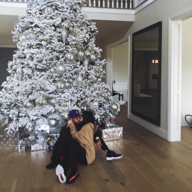 Las románticas navidades de Kylie Jenner y Tyga