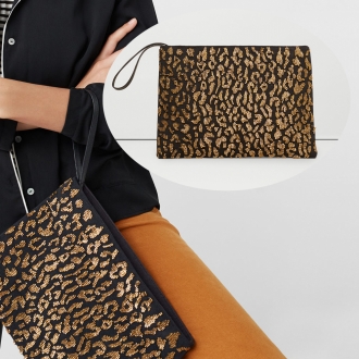 Nochevieja: Clutch bordado