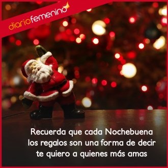 Feliz Nochebuena y feliz Navidad con frases de amor