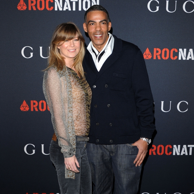 Ellen Pompeo y Chris Ivery, pareja de guapos