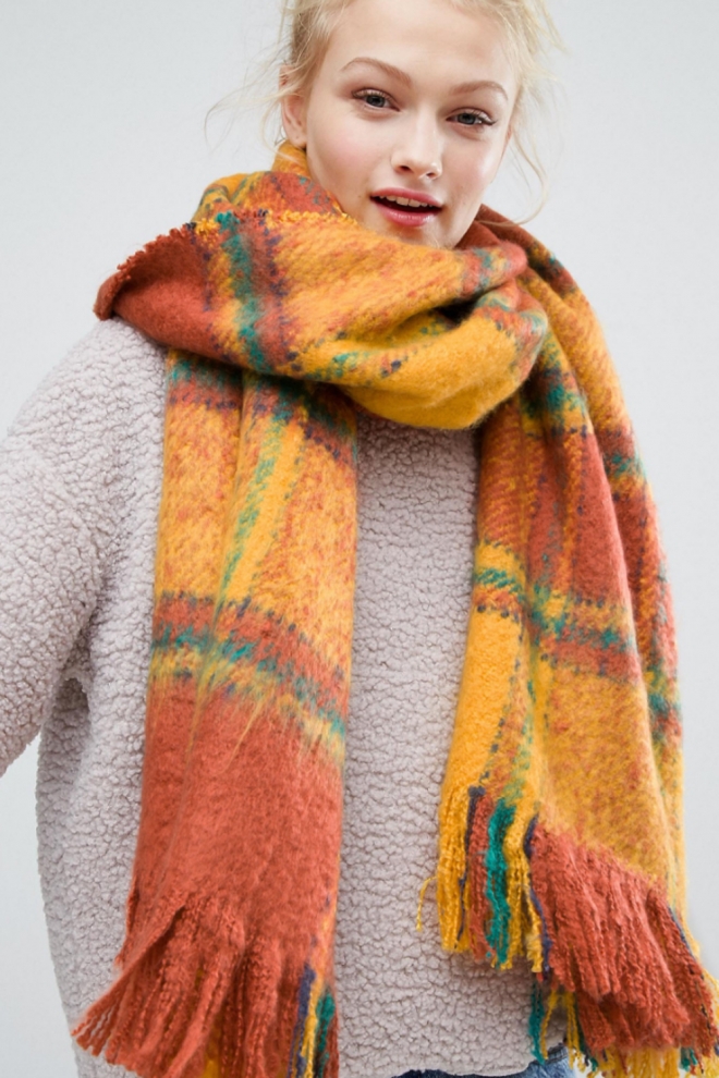 Ola de frío: Bufanda maxi