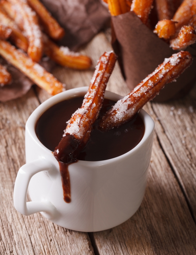 Planes para una ola de frío: Chocolate con churros
