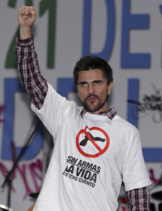 Juanes: Cantante solidario