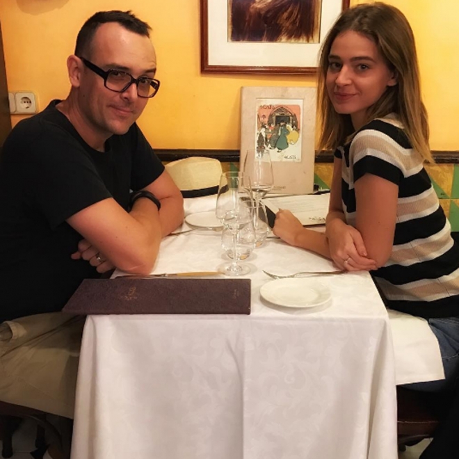 Cenas románticas para Laura Escanes y Risto Mejide