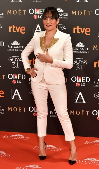 Premios Goya 2017: la apuesta de blanco de Candela Peña