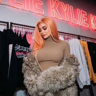 Kylie Jenner, pelo blorange