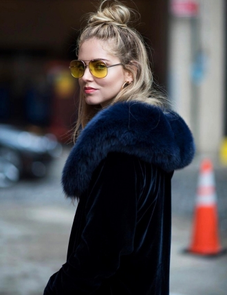 Tendencias Chiara Ferragni: Gafas tintadas