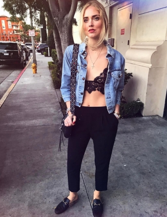Tendencias Chiara Ferragni: Bralette