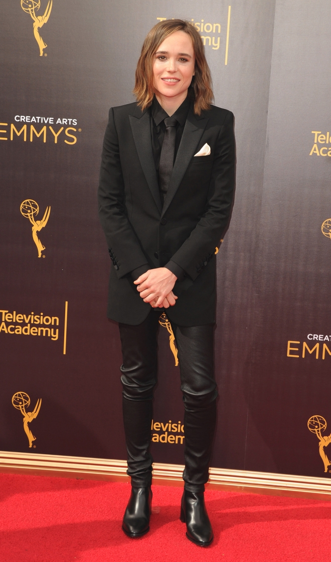 Ellen Page, muy elegante