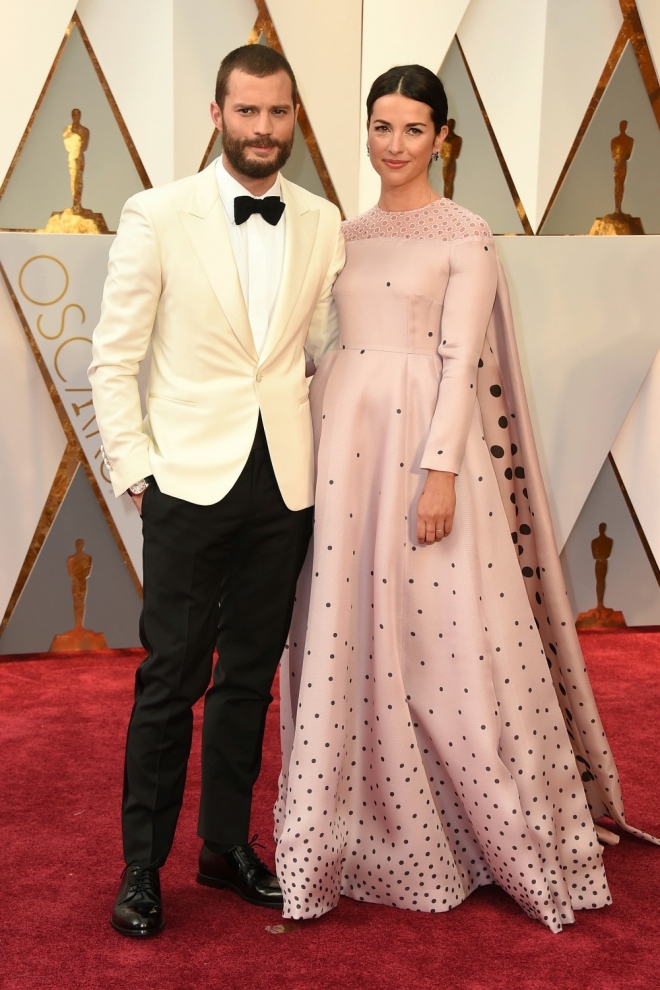 Parejas de los Oscars 2017: Jamie Dornan y Amelia Warner