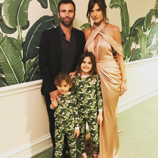 Oscars 2017 en Instagram: Alessandra Ambrosio, Jamie Mazur y sus hijos