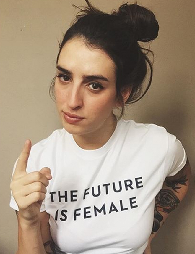 Camisetas feministas: The Future is Female