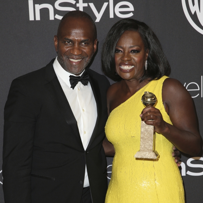 Los éxitos de Viola Davis, apoyado por su marido Julius Tennon