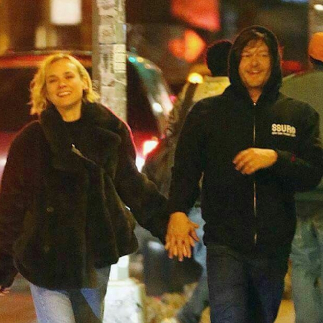 Parejas inesperadas: Diane Kruger y Norman Reedus