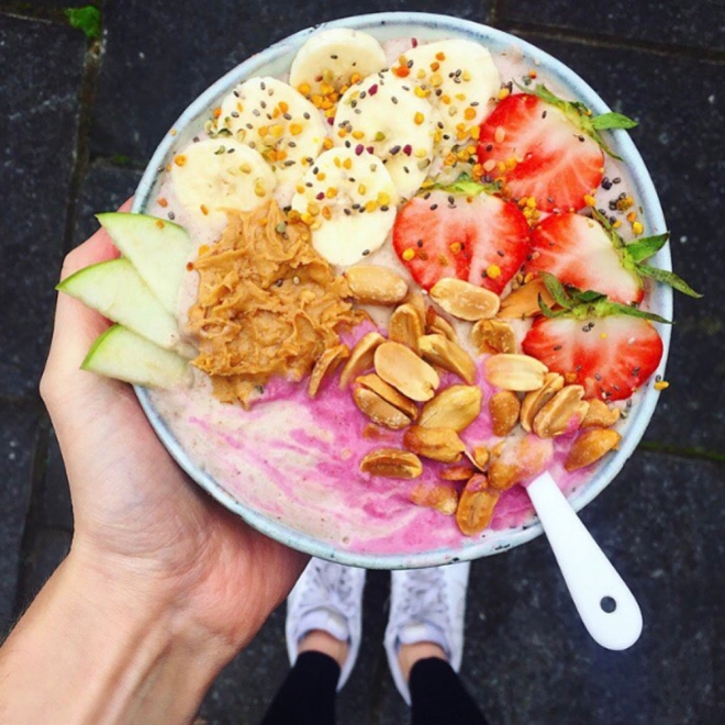 Desayunos en Instagram: opciones de muchos colores