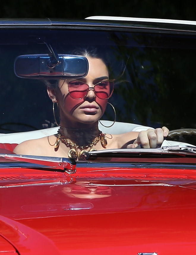 Gafas tintadas: Kendall Jenner