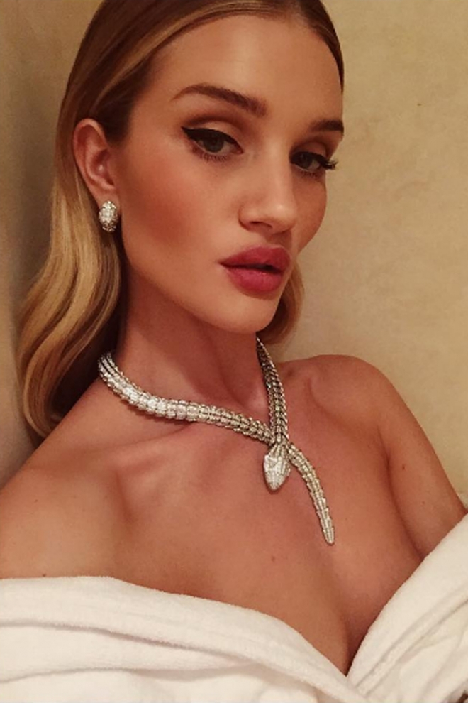 Rosie Huntington, divina en Instagram