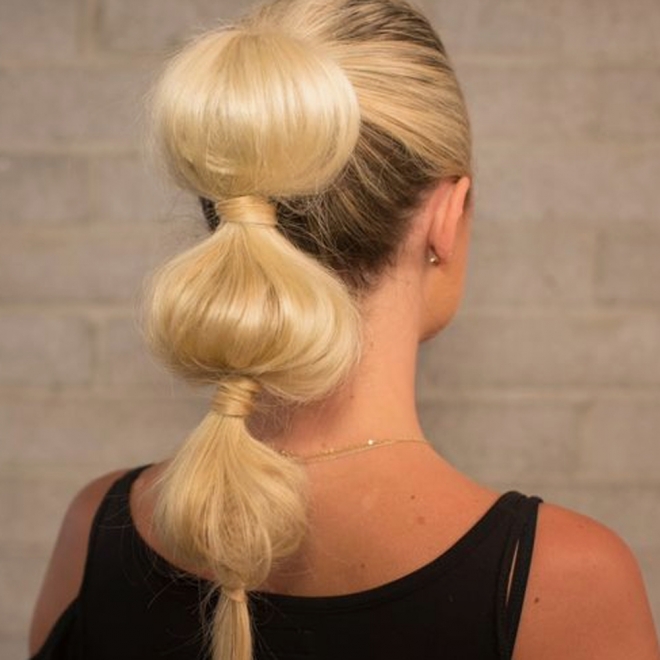 Coleta bubble con grandes burbujas