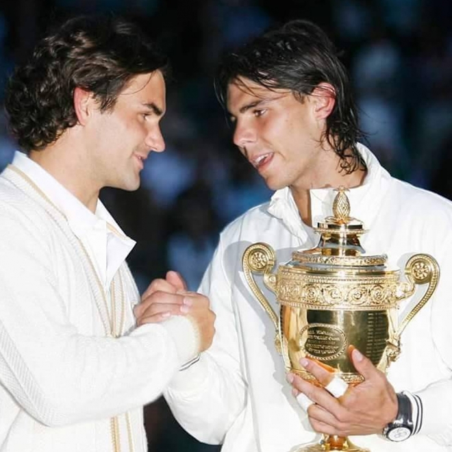 Rafa Nadal y Roger Federer, rivales y amigos