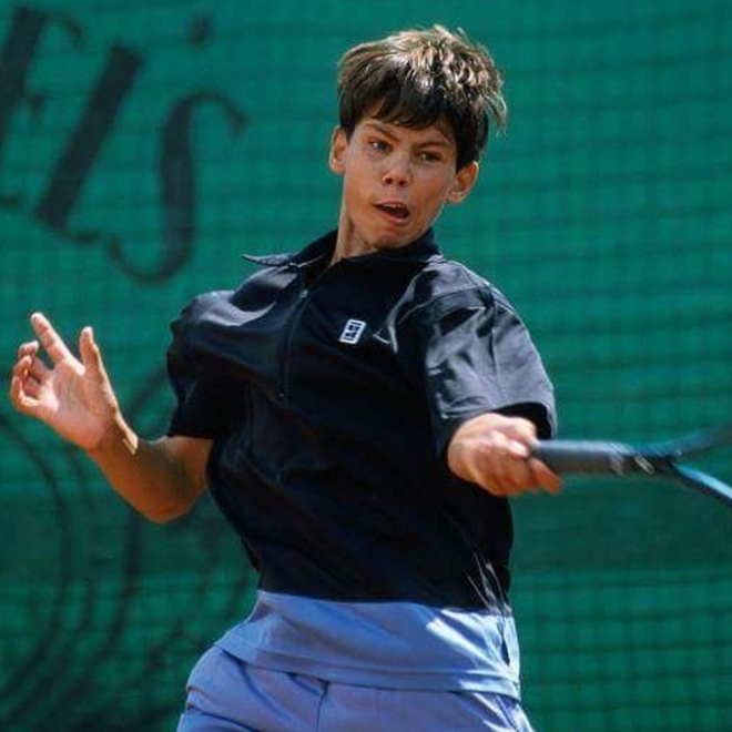 Rafa Nadal, un niño apasionado del tenis