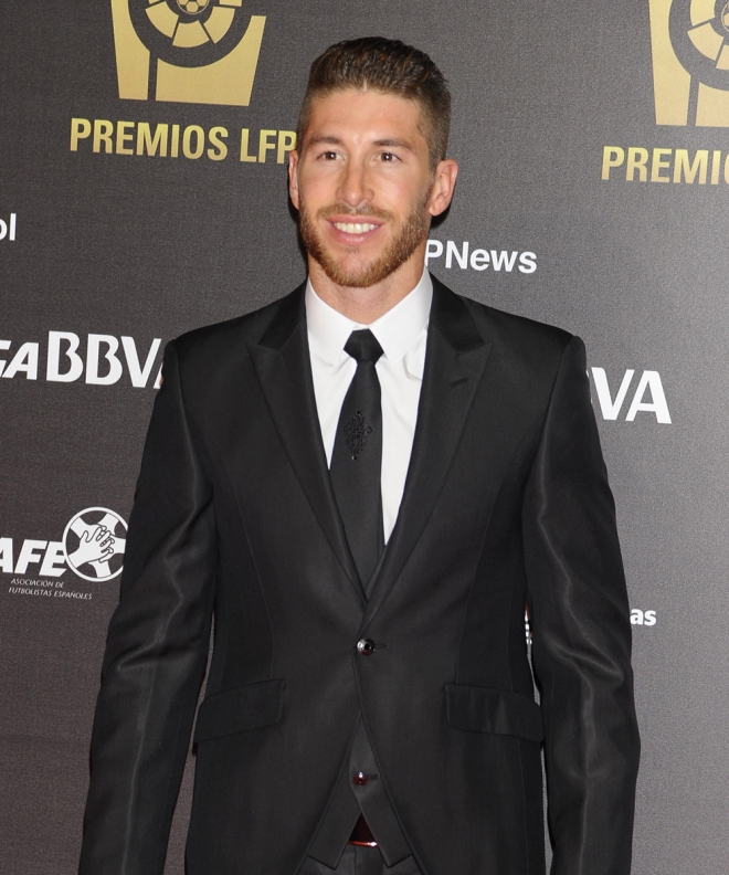 Sergio Ramos con barba