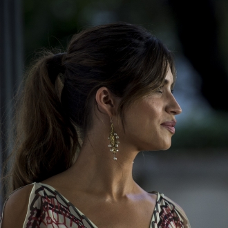 Coleta con flequillo como Sara Carbonero