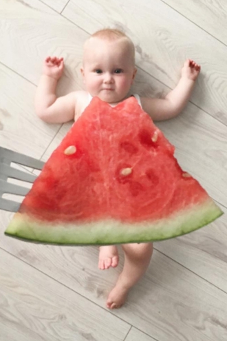 #Watermelondress y los más peques