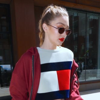 Gigi Hadid: peinado informal