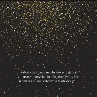 Frase imaginativa para mandar por Whatsapp en Nochevieja