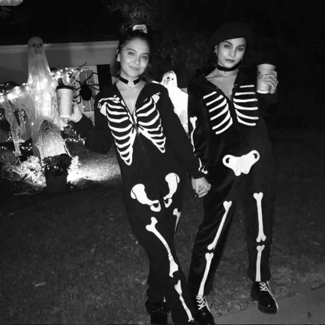 Vanessa Hudgens, adicta a Halloween