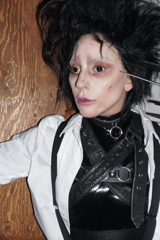 Lady Gaga y su disfraz más tenebroso en Halloween