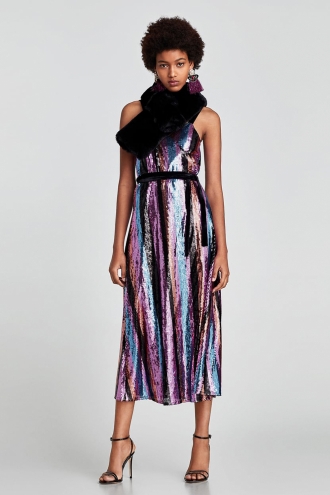 Vestido de fiesta largo para sorprender en la party