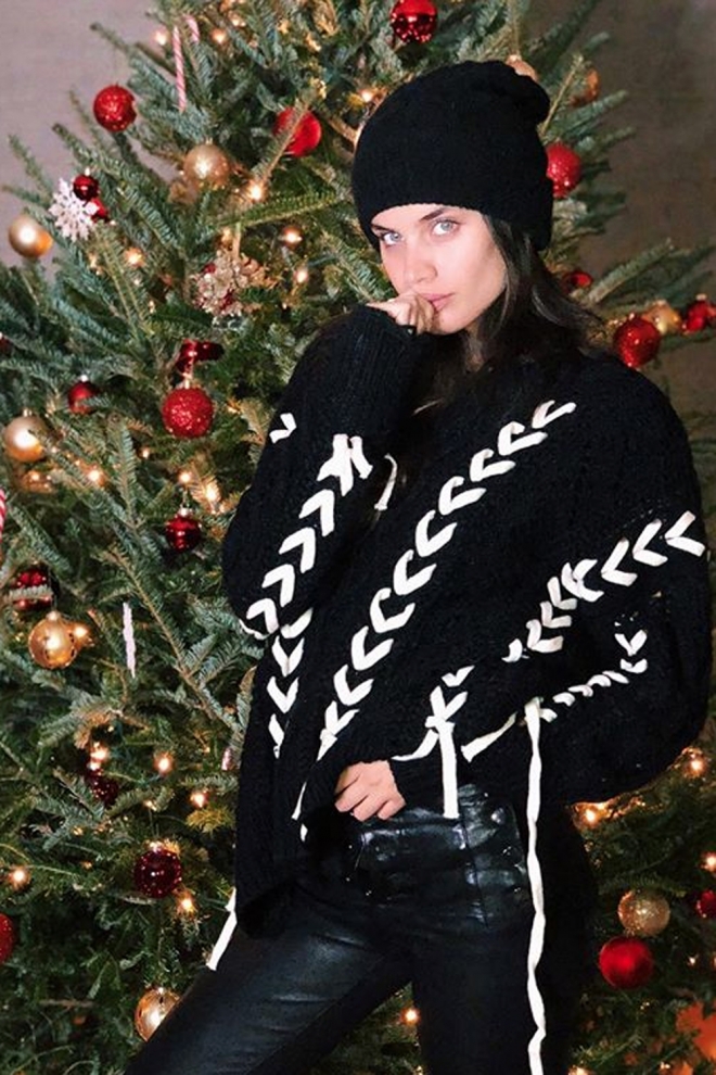 La Navidad más especial de Sara Sampaio
