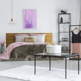 Feng Shui: coloca la cama pegada a la pared