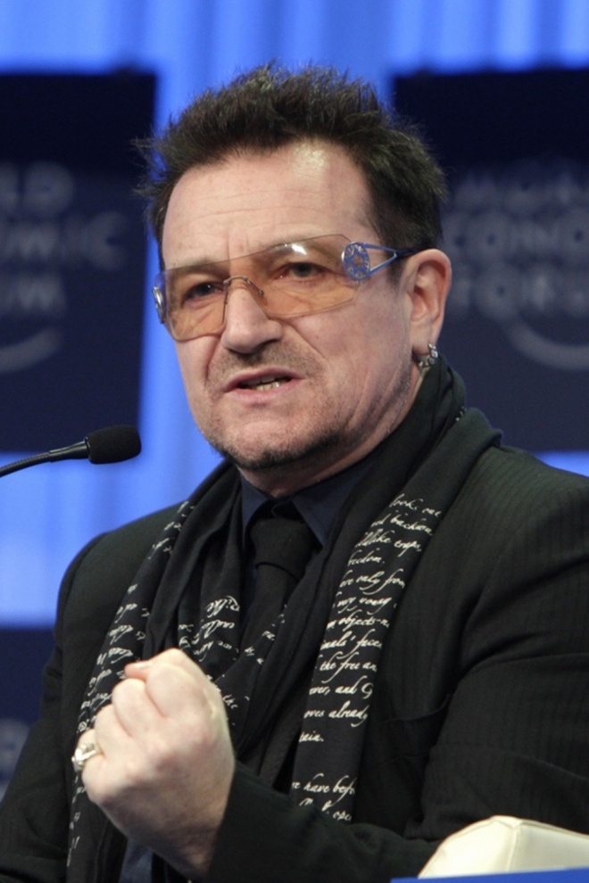 Famosos que son Tauro: Bono