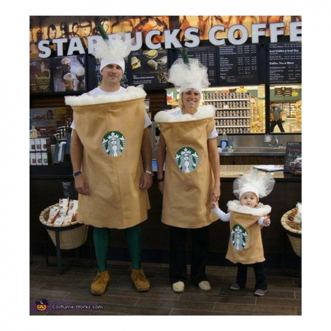 Disfraces de Carnaval en grupo: Starbucks al poder