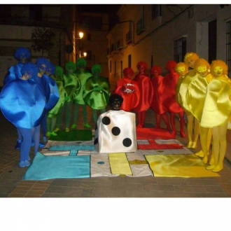 Disfraces de carnaval en grupo: Parchís