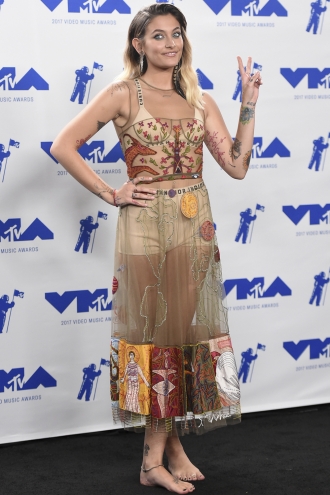 Paris Jackson se suma a la tendencia de los vestidos transparentes