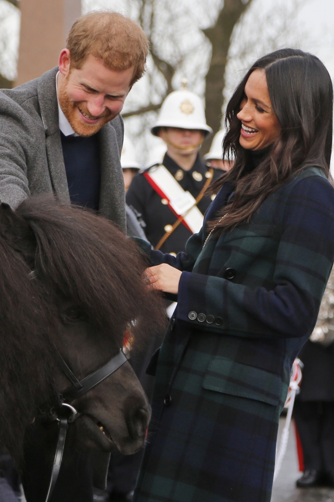 A Meghan Markle y al príncipe Harry les gustan mucho los animales